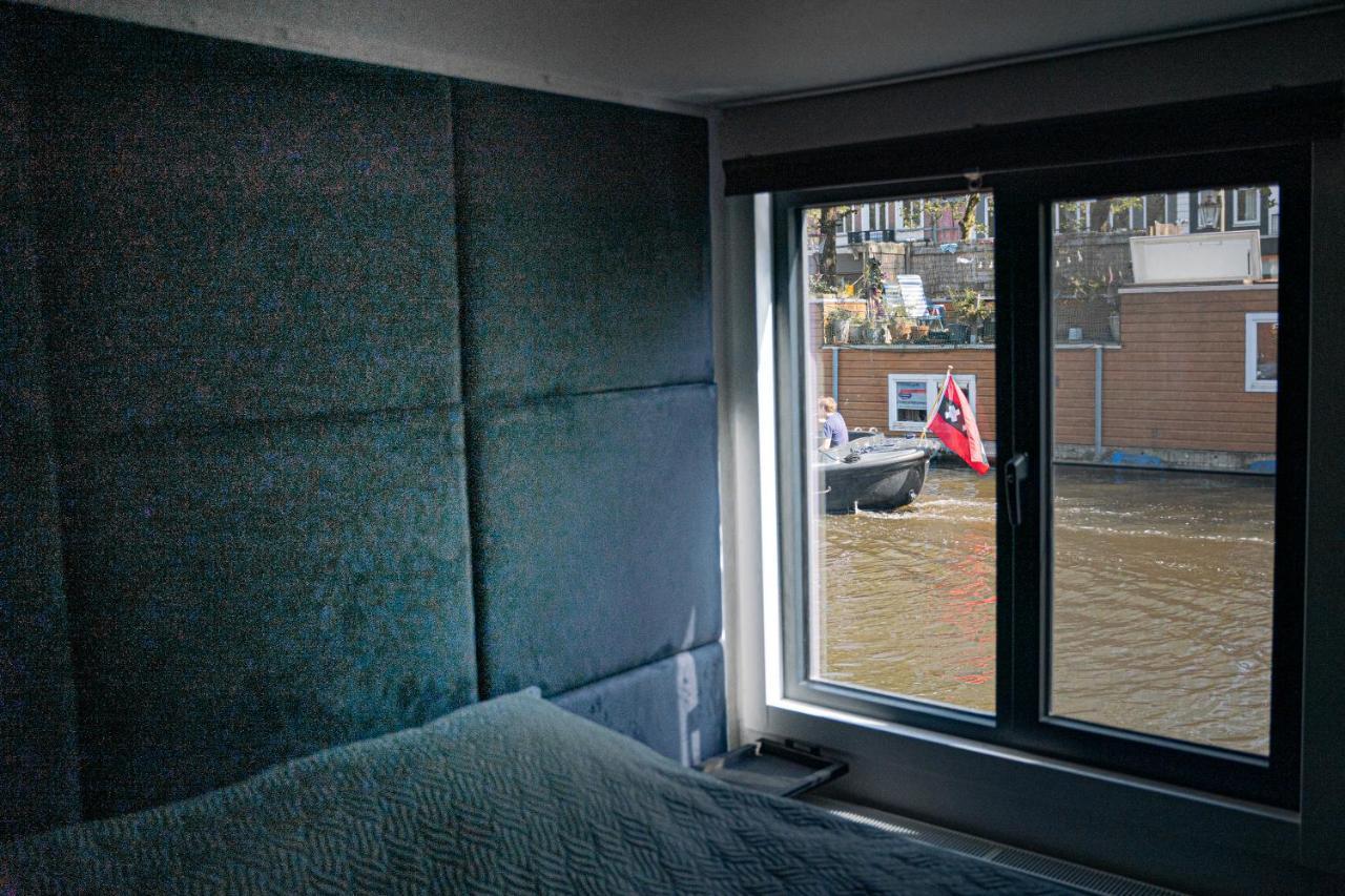 Bed and Breakfast Amsterdam-Houseboat-Amstel Exterior foto